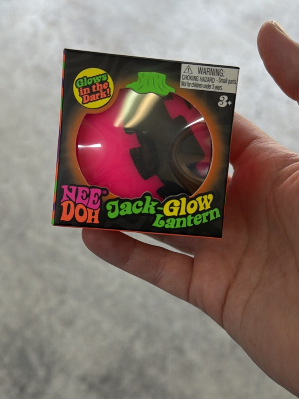 Jack-Glow Lantern Kids Toy - Pink Glow